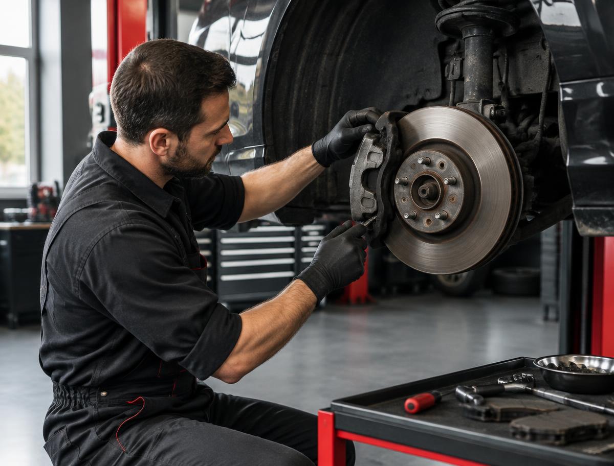 Brake servicing